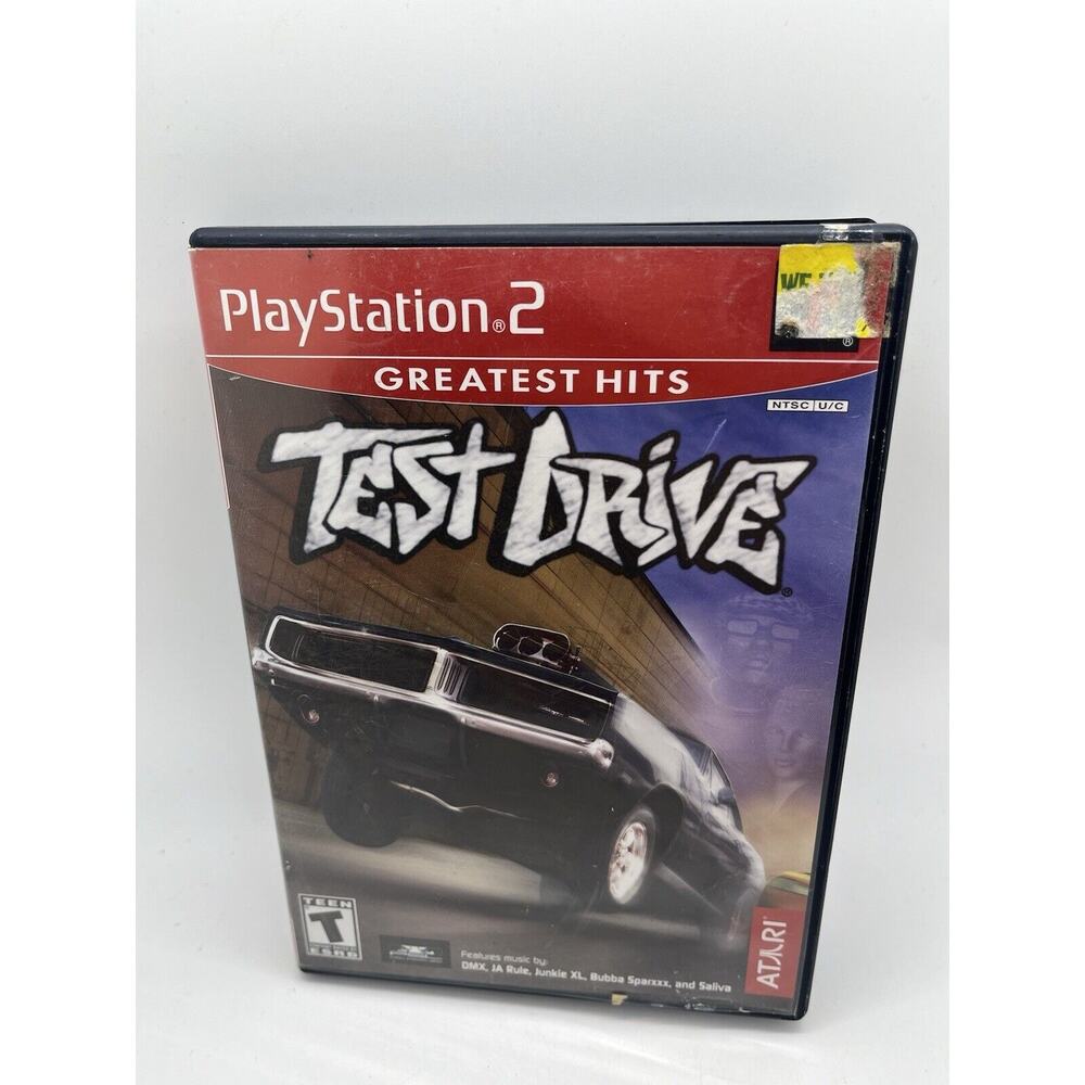 Test Drive Greatest Hits (Sony PlayStation 2, 2003) CIB - TESTED
